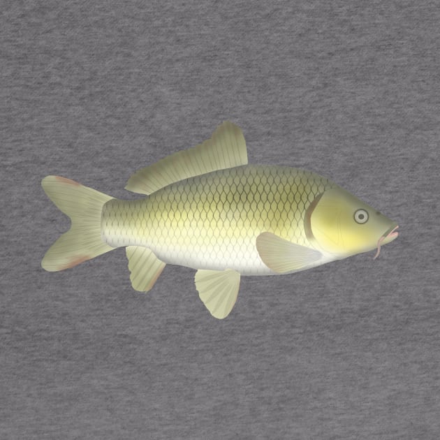 Amur Carp by FishFolkArt